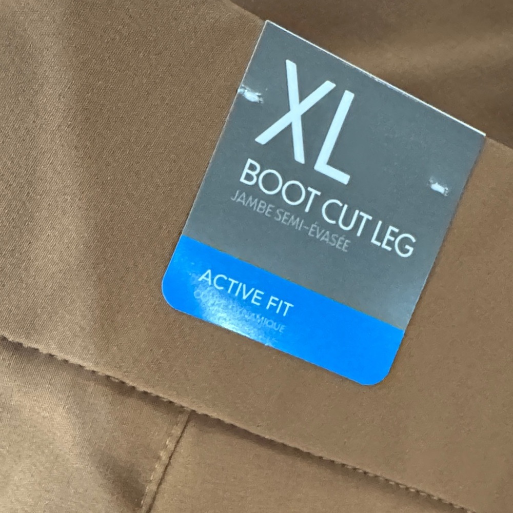 NWT Columbia Active Fit All Seasons Women’s Bootcut Pant Size XL Short Brown - Picture 4 of 12